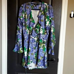 SFW SUITABLE FOR WORK, made in Italy floral wrap